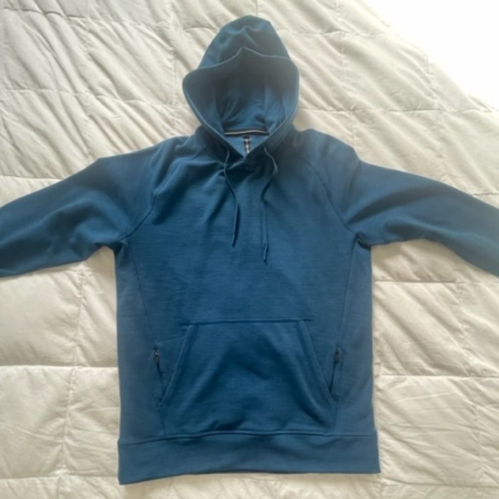 Ten Thousand Merino Tech Hoodie (Pullover), Size M, Deep Sea Blue